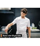 Chaqueta Cocinero M/Corta Blanca