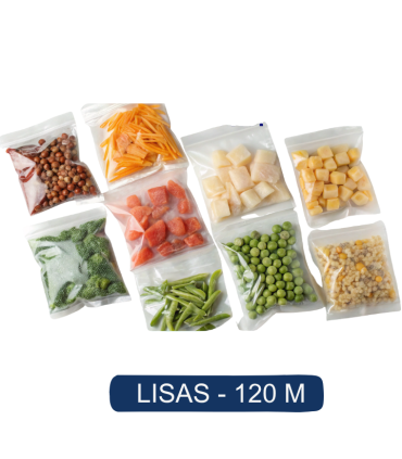 Bolsas de Envasar al Vacío de 120 M - Varias Medidas Disponibles - Paquete de 100 Unidades